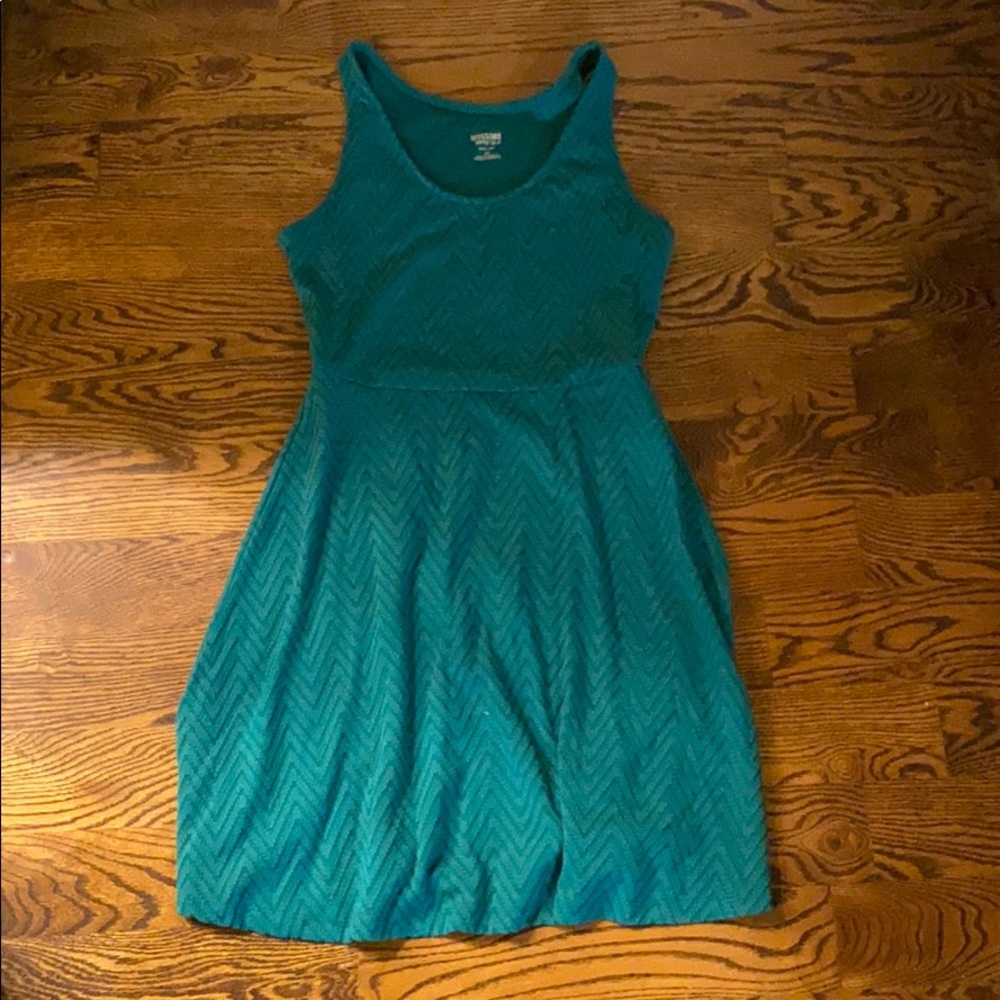 Green summer dress